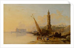 Italian Coast Scene by William Raymond Dommerson