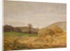 Landscape with Haystacks by Benjamin Haughton