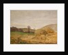 Landscape with Haystacks by Benjamin Haughton