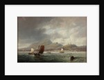 Leith and Edinburgh from the Firth of Forth, 1847 by John Wilson Carmichael