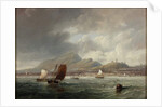 Leith and Edinburgh from the Firth of Forth, 1847 by John Wilson Carmichael