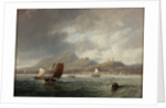 Leith and Edinburgh from the Firth of Forth, 1847 by John Wilson Carmichael