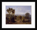 View in Jesmond, Newcastle upon Tyne, c.1845 by Elizabeth Burdon Sanderson