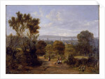 View in Jesmond, Newcastle upon Tyne, c.1845 by Elizabeth Burdon Sanderson