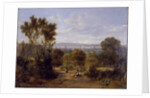 View in Jesmond, Newcastle upon Tyne, c.1845 by Elizabeth Burdon Sanderson