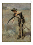 Sharpening The Scythe, 1897 by Ralph Hedley
