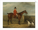 John Hall Kent in Hunting Attire Seated on a Horse, 1825 by David Dalby