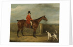 John Hall Kent in Hunting Attire Seated on a Horse, 1825 by David Dalby