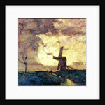 Windmill and Dyke by William Kiddier