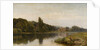 Summertime on the Thames, Bisham Church and Abbey, c.1875 by John Surtees