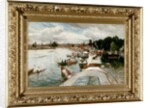 Henley Regatta, 1881 by Alfred de Breanski