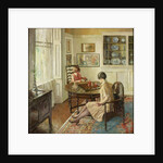 A Lesson in Chess, 1931-c.1933 by Allan Douglass Mainds