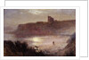 Moonlight - Tynemouth Priory, c.1922 by Robert Jobling