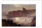Moonlight - Tynemouth Priory, c.1922 by Robert Jobling