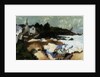 Sleeping Fisherman, Ploar, Brittany, 1930 by Christopher Wood