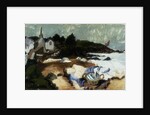 Sleeping Fisherman, Ploar, Brittany, 1930 by Christopher Wood
