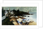 Sleeping Fisherman, Ploar, Brittany, 1930 by Christopher Wood