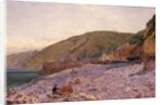 Among the Shingle at Clovelly, 1864 by Charles Napier Hemy