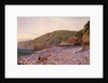 Among the Shingle at Clovelly, 1864 by Charles Napier Hemy