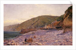 Among the Shingle at Clovelly, 1864 by Charles Napier Hemy