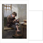 Home Lessons, 1887 by Ralph Hedley