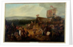 Fair on the Town Moor, Newcastle, c.1810 by John Glen Wilson