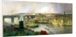 Newcastle upon Tyne from Gateshead, 1895 by Niels Moller Lund