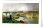 Newcastle upon Tyne from Gateshead, 1895 by Niels Moller Lund