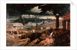 Marcus Curtius, c.1827 by John (after) Martin