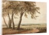 View from Polesden, Surrey, 1800 by John Varley