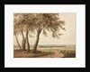 View from Polesden, Surrey, 1800 by John Varley