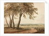 View from Polesden, Surrey, 1800 by John Varley