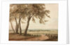 View from Polesden, Surrey, 1800 by John Varley