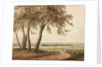 View from Polesden, Surrey, 1800 by John Varley