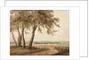 View from Polesden, Surrey, 1800 by John Varley