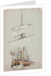 Study of a Sailing Ship by John Wilson Carmichael