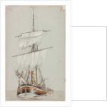 Study of a Sailing Ship by John Wilson Carmichael