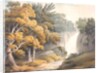 Landscape with Waterfall by Francis Towne