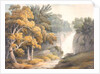 Landscape with Waterfall by Francis Towne