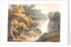 Landscape with Waterfall by Francis Towne
