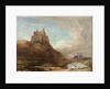View of Holy Island Castle by John Varley