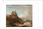 View of Holy Island Castle by John Varley