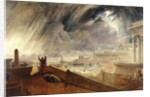 Design for the Seventh Plague of Egypt by John Martin