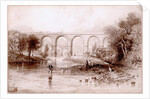 Wetheral Bridge, 1836 by John Wilson Carmichael