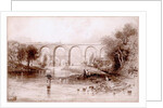 Wetheral Bridge, 1836 by John Wilson Carmichael