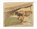 Two Horses Resting, 1884 by John Atkinson