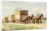 Travelling Menagerie on the Road by John Atkinson