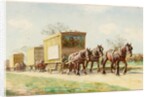 Travelling Menagerie on the Road by John Atkinson