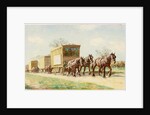 Travelling Menagerie on the Road by John Atkinson