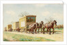 Travelling Menagerie on the Road by John Atkinson
